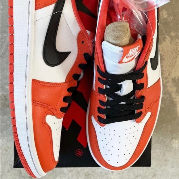 Air Jordan 1 Low OG Starfish Nike 2021 Mens 10.5 - Picture 7 of 13